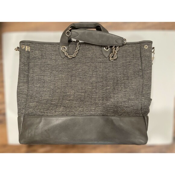 BEIS Everyday Tote Charcoal by Shay Mitchell | Large Carryall Bag Travel Work - Picture 5 of 7
